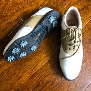 Never worn. NWOT. FootJoy greenly women’s golf shoes. Size 8.5